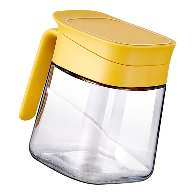 Botella De Condimento Tarro De Especias Vidrio Transparente Sal Azúcar