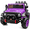 Purple, variant on Hikiddo 2-Seater Ride on Car Truck, 24V 4WD Ride on Toy Electric Car for Kids Boys w/Remote, Bluetooth - Purple