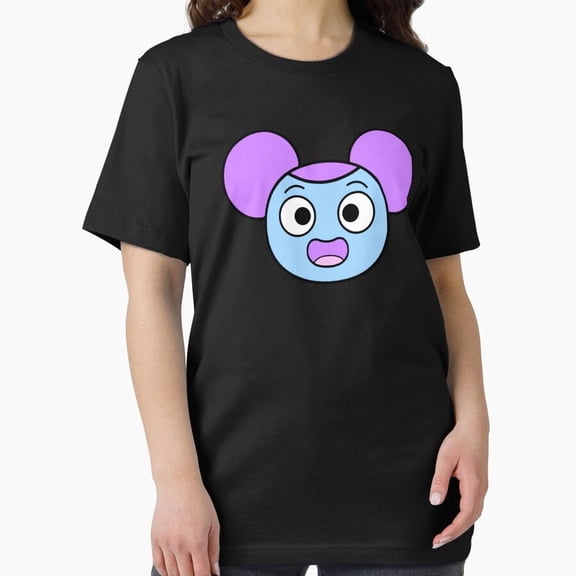 Pixel Glitch Pibby Inspired Cartoon Parody with Retro Game Style Unisex T-Shirt, up to size 5XL