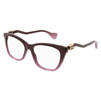 ? - New Authentic Gucci Grey Square Ladies Sunglasses GG0533SA 001 56 GUCCI GG0533SA 001 Square Black Shiny Black Grey Women\ main image 4