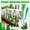 green,blue#5160, variant on Automatic Watering Device for Potted Plants | Adjustable Drip Irrigation Spikes | Large Capacity, 12 Pack Self-Watering System | Fits 21-25mm Bottles | Indoor Outdoor Planter Moisture Control