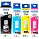 thumbnail image 2 of Kit de 4 Botellas de Tinta Epson T504 Ecotank para L4150 L4160 L6161 L6171 L6191, 2 of 2