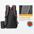 thumbnail image 4 of Mochila de senderismo Mochila de viaje ligera impermeable Mochila de camping plegable Mochila deportiva al aire libre, 4 of 7