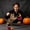 Yellow, variant on Cififendec Halloween Feather Cat Wand Toy, 15.74", Bell Pumpkin Spider Interactive Teaser Stick for Indoor Kitten Daily Play Entertainment,Black