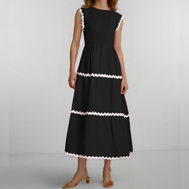 Vestidos de Mujer Vestido Casual Para Mujer Nuevo Vestido Temperamento Vestido Largo Europeo y Vestido de Mujer Delgado Elegante Dama