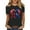 Black, variant on Cavosen Patriotic Tops for Women Petite 4th of July Short Sleeve Crew Neck Tops American Flag Print T Shirts Lady XL Red White and Blue Casual Tops Funny Patriotic Tunic Tees 2025 Patriotic Clothes