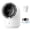 White, variant on Aecooly Touch Control Desk Fan - 100 Speeds, 8000mAh Battery, 3 Oscillation Angles, Quiet Digital Display Fan for Bedroom, Office & Travel