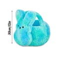 thumbnail image 3 of Stuffed Easter Bunny Basket, 12In Easter Basket Candy Stuffers Cute Tie-Dyed Plush Ornaments Holiday Decoration Bunny Plush Style I, Easter Baskets for Girls, 3 of 5