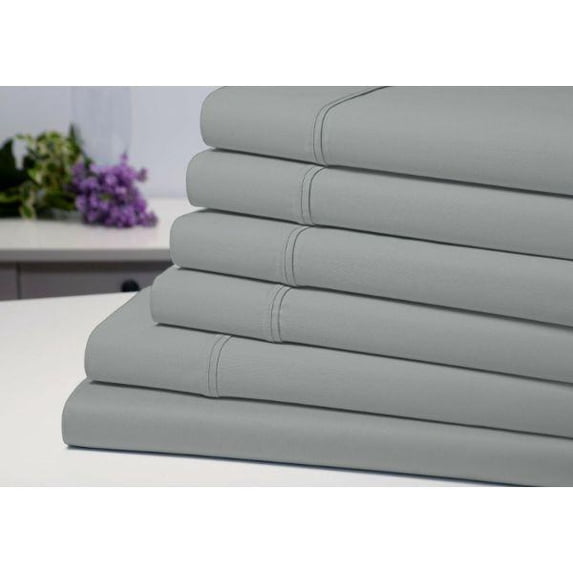 Bamboo 6-Piece 1800 Count Extra Soft Luxury Sheet Set