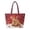 Christmas Highland Cow Red, variant on XYZCANDO Christmas Bow Print Padded Shoulder Tote Bag, Large Capacity Holiday Carryall Purse for Women, Cute Festive Handbag for Shopping Travel Xmas Gift