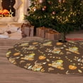 thumbnail image 6 of Pofeuu Autumn With Pumpkin Harvest Print Christmas Tree Skirt, Merry Christmas Skirt Xmas Tree Ornaments for Xmas Holiday Party Decorations-36", 6 of 7