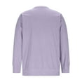 thumbnail image 5 of S-5X Big & Tall Corduroy-Sweatshirts for Men with Pocket Plus Size Long Sleeve Shirts Mens Casual Solid Color Pullover Button Crewneck Sweatshirt Tops, 5 of 8