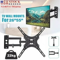Articulating Wall Mount Full Motion Swivel 180° ti/lt for 26-55" TVs Max VESA 400x400