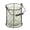 Brown and Clear, variant on 6" Brown and Clear Wire Basket and Glass Jar