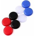 thumbnail image 3 of ANALOG Silicone Thumb Stick Grip Joystick Cap Cover for PS4 PS3 PS2 Xbox 360 Xbox One Game Controller (Red), 3 of 5