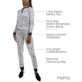 thumbnail image 3 of MeMoi Women's Holiday Gnomes Two-Piece PJ Set in a Bag - Womens - Female, S, Med Gray Heather, 3 of 8