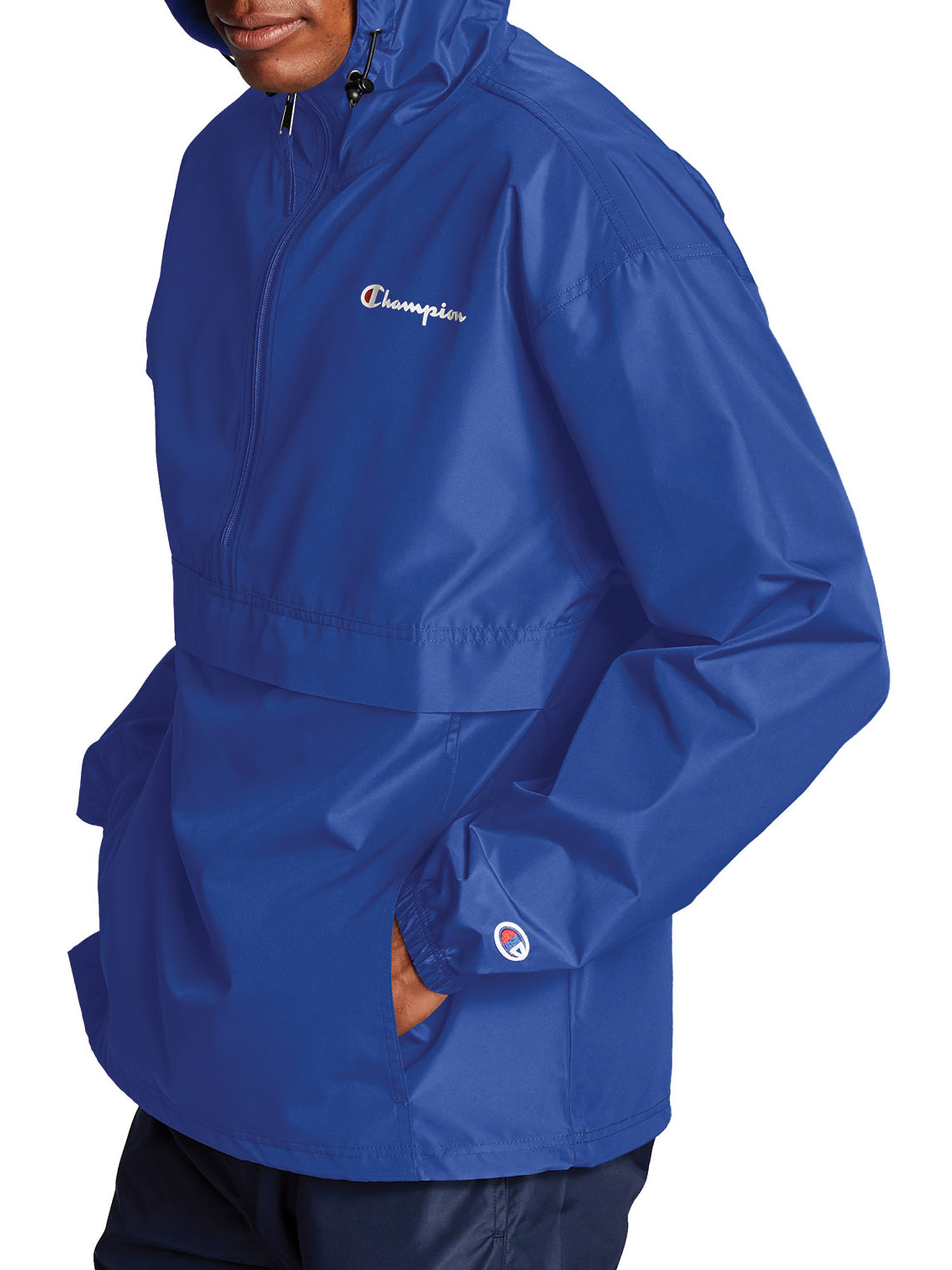 Champion Men's and Big Men's Stadium Packable Windbreaker Jacket, up to Size 2XL - image 4 of 7