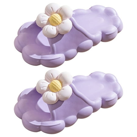 

SEMIMAY Women S Summer Soft Slippers Cute Flowers Indoor Home Home Home Bathroom Bath Non Slip Sandals Can Be Worn Outside Slippers