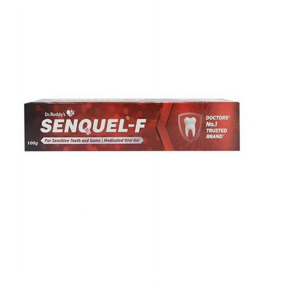 Senquel - F Foaming Medicated Oral Gel | For Sensitive Teeth & Gums 100 gm Toothpaste