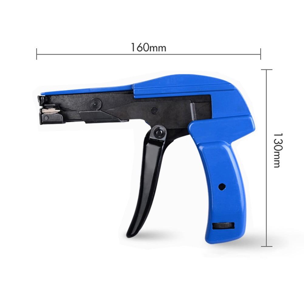 Nylon Cable Tie Automatic Tension Cutter Hs-600A Clamp Fastening Tool