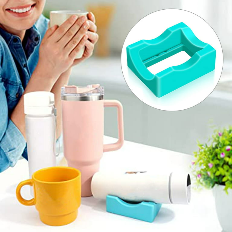 Silicone Cup Holder Mug Silicone Cup Cradle Glass Cup Slot Tumbler