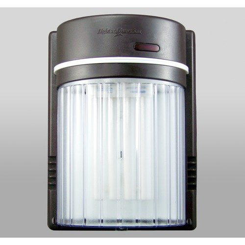 LIGHTS OF AMERICA 9012 FLUORESCENT OUTDOOR WALL FIXTURE