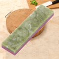 thumbnail image 4 of 1 Blade Type Razor Sharpener Stone with Double Sided Polishing Tool with Both Sides 10000# 3000# Grit for Grinding Kitchen Tools, Scissors, Knives, Shavers(Light Green), 4 of 7