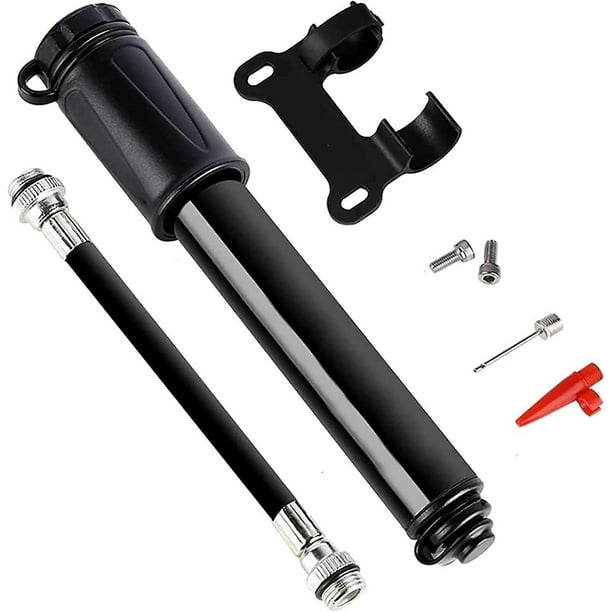 Bike Pump Portable Bicycle Tire Aluminum Alloy Bycicles Pumps Tyre Hand Pump for Road Football Basketball Volleyball Tire Ball Needle Frame Moun Walmart