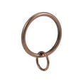 thumbnail image 4 of Uxcell Metal 32mm Inner Dia Copper Tone Curtain Rings 28 Pack, 4 of 5