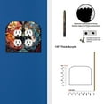 thumbnail image 2 of Off The Wall Plates - Gemini Zodiac Classic Decorative Acrylic Cover Double Outlet Wallplate, 2 of 5