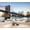 Color 4, variant on Wallpaper Brooklyn Bridge Skyline Night New York city Cityscape Peel and Stick Wall Murals 69"H x 96"W Removable PVC Wall Paper Self-Adhesive Wall Paintings Art Decor for Bedroom Living Room