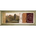 thumbnail image 2 of Art 1095 Classy 18 x 42 Po Scène Toscane II Mur Imprimé Encadré Art, 2 of 3