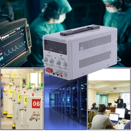 Universal 10A 30V DC Power Supply Adjustable Dual Variable Precision US Plug Overload Short Circuit Protecting