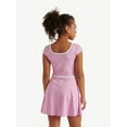 thumbnail image 4 of Justice Girl's Cap Sleeve Active Dress, Sizes XS - XLP, 4 of 5