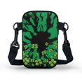 thumbnail image 2 of HELLHERO Crossbody Bag Tie Dye Luck Stylish Polyester with Shoulder Strap Adult 4.33x1.97x7.09 Daily Use, 2 of 7