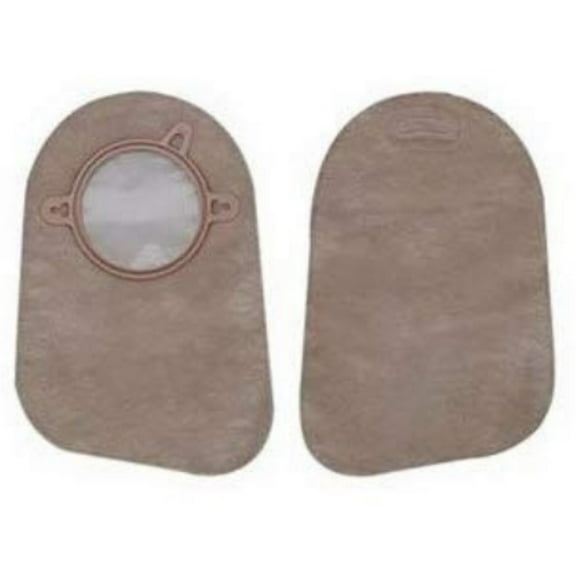 New Image Filtered Ostomy Pouch 2-Piece System 9" Length Closed End, 60 Each