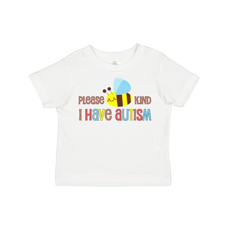 

Inktastic Please Bee Kind I Have Autism Gift Toddler Boy or Toddler Girl T-Shirt