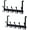 black2, variant on Over The Door Hooks,Coat Rack for Hanging Clothes Hat Towel (Heavy Duty Black 1pcs) …