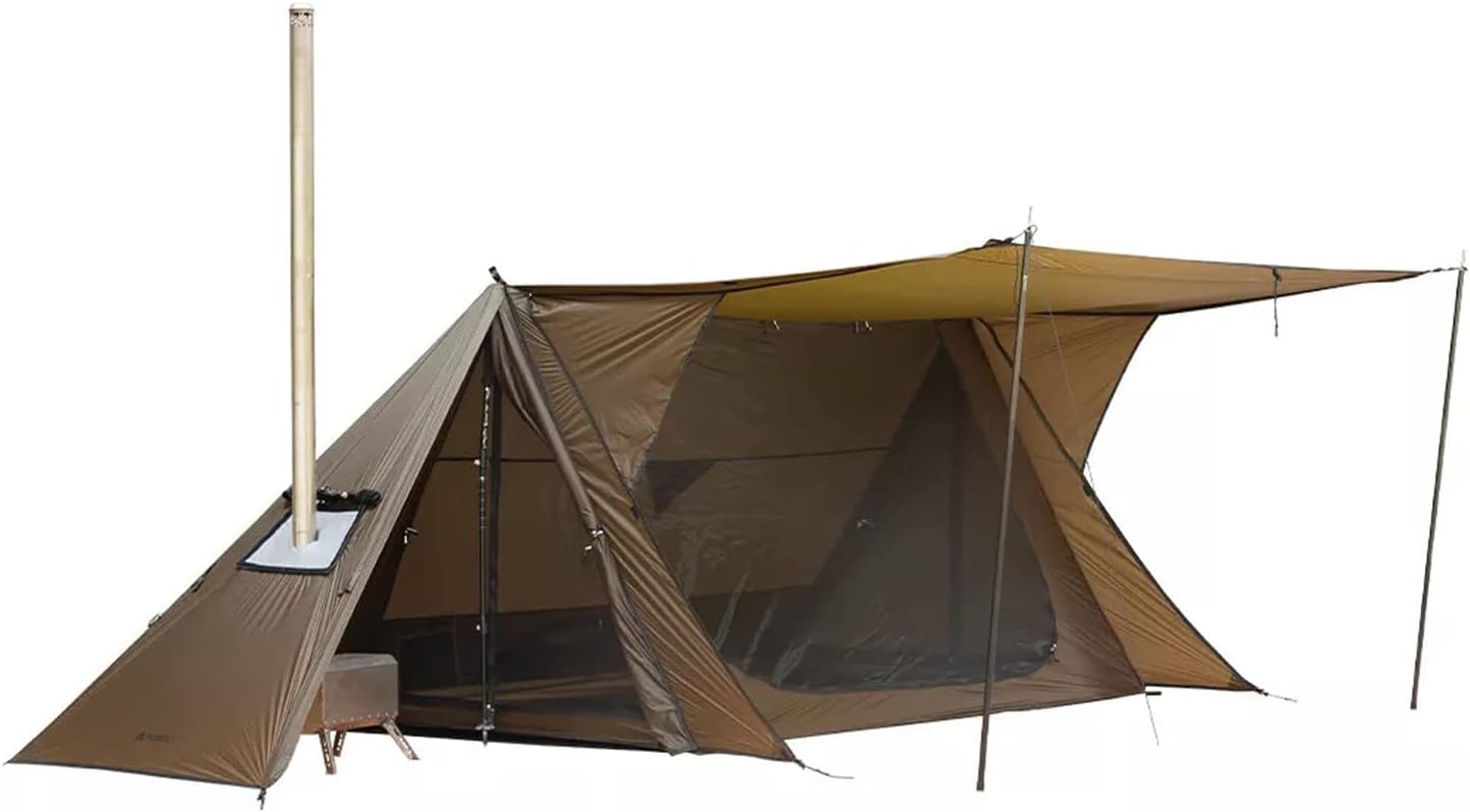 STOVEHUT 20 Ultralight Shelter Hot Tent with Stove Jack Two Tarp Poles and Two Tent Poles
