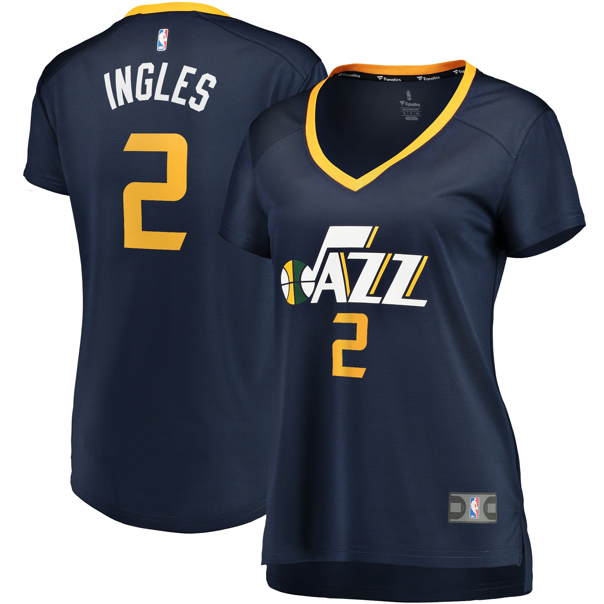 Fanatics Joe Ingles Utah Jazz Fanatics Branded Women S Fast Break Player Jersey Icon Edition Navy Walmart Com Walmart Com