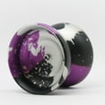 thumbnail image 2 of Rain City Skills Show Pony Yo-Yo - Lighter, Faster, More Stable YoYo - Many Extras Included! (Purple/Black/Silver Splash), 2 of 4