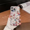 thumbnail image 3 of Bonita funda de silicona TPU suave con dibujos de Snoopy y maní para iPhone 11, 12, 13, 14, 15 Pro Max, 7, 8, X, XS, XR, Charlie Brown, 3 of 5