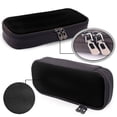 thumbnail image 4 of Lsque Black Printed Big Capacity PU Leather Pencil Case Large Pencil Pouch Stationery Pen Bag Pencil Holder for Teen, 4 of 6
