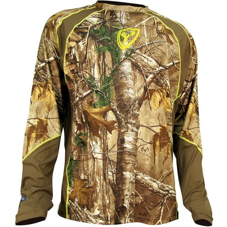 Scent Blocker Trinity 1.5 Long Sleeve Shirt, Realtree Xtra