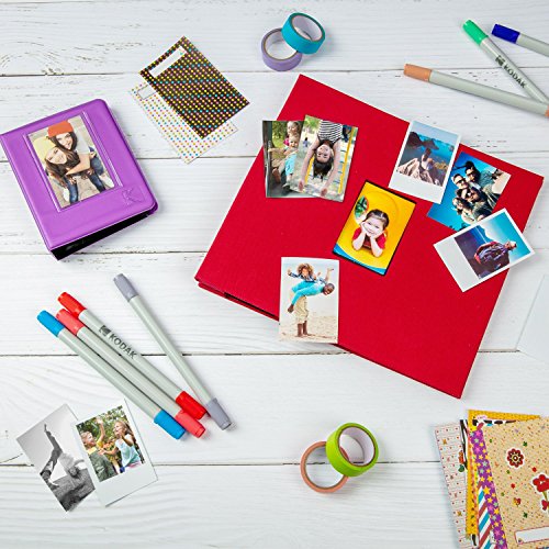 KODAK 2x3 Photo Album 64Pocket Mini Photo Album w/ Transparent