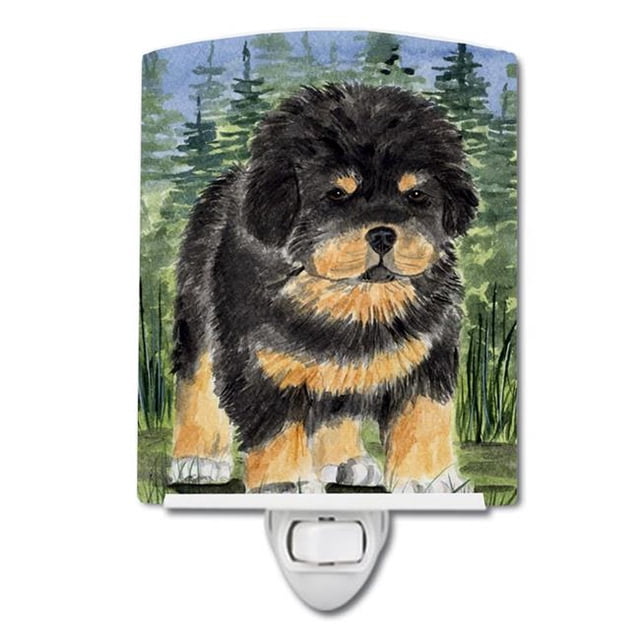 Carolines Treasures SS8031CNL Tibetan Mastiff Ceramic Night Light, 6x4x3, Multicolor