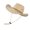 Khaki, variant on Adjustable Panama Hats For Men And Women Western Styles Outdoor Hiking Camping Wide Brims Hat for Travel Everyday Wear