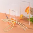 thumbnail image 4 of Metal Craft Chain, Oval Bag Chain Easy To Maintain  for Bracelets Gold, 4 of 7