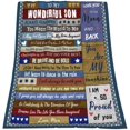 thumbnail image 2 of LHSHID Gift for Son from Mom Dad to My Son Blanket from Mom and Dad Son Blanket Soft Fleece Throw Blanket 30"x40", 2 of 7