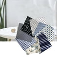 thumbnail image 4 of Algodón para coser tela para acolchar Patchwork DIY ropa costura artesanía patrón de estrellas tela 50x50cm 7 Piezas Scienceny HA1644-02, 4 of 6